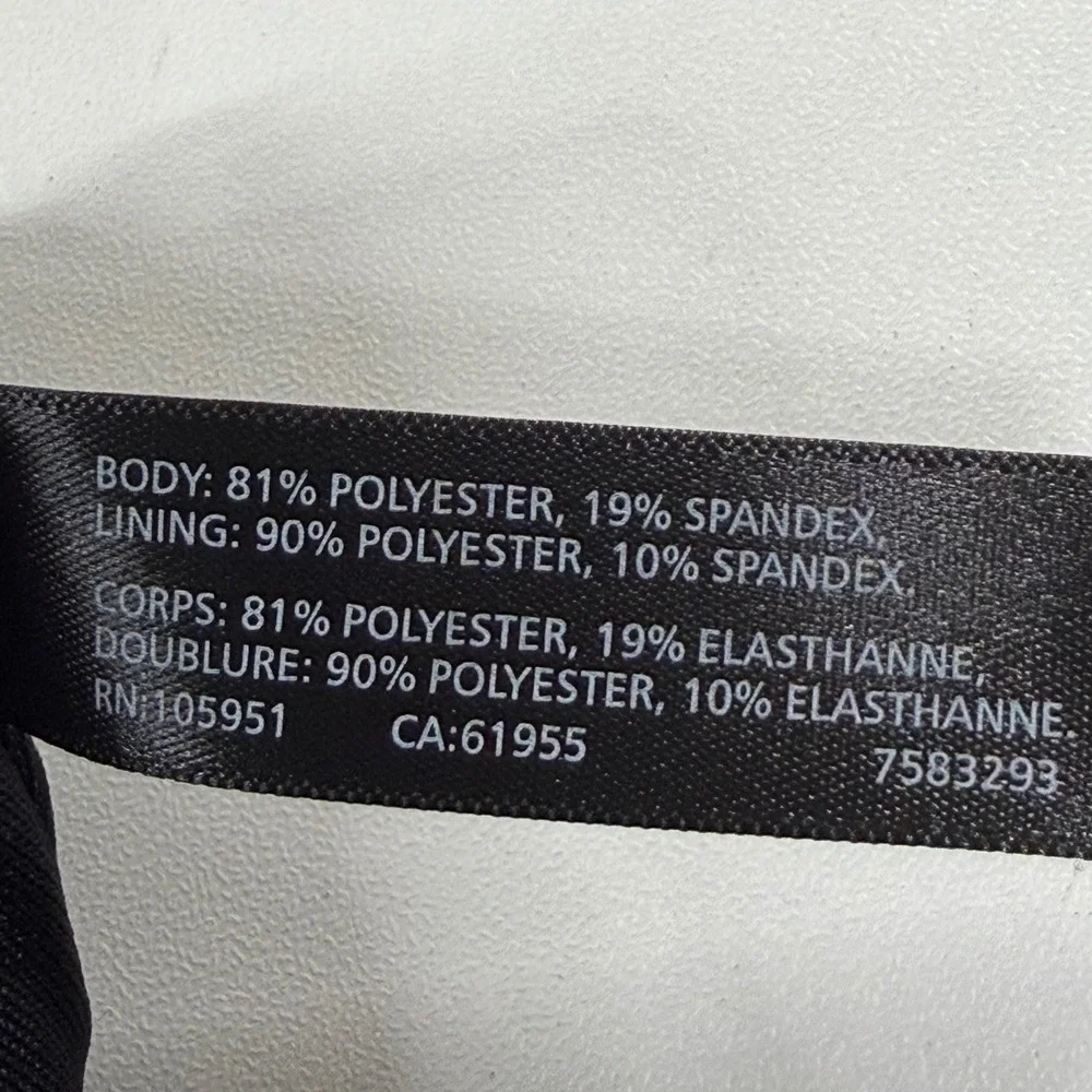 Natori Impulse Sports Bra Women XS Black Activewear Yoga Gym 7583293 - Picture 4 of 8